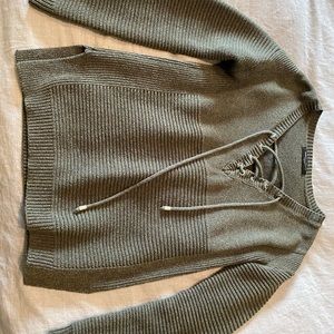 Olive green sweater